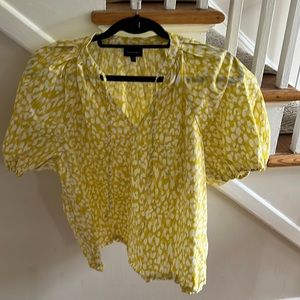 Who What Wear Leopard print top. Size M